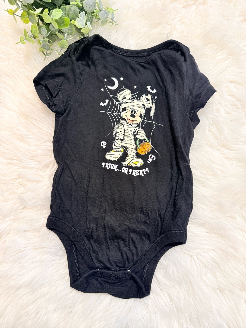 🌿10/$25 • Old Navy x Disney Mickey Mouse Trick Or Treat Bodysuit